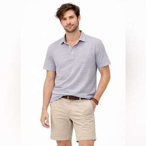 Faherty Multicolor Striped Polo Shirt